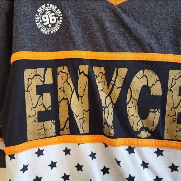 ENYCE boys orange/tan shorts outfit set - Picture 2 of 10